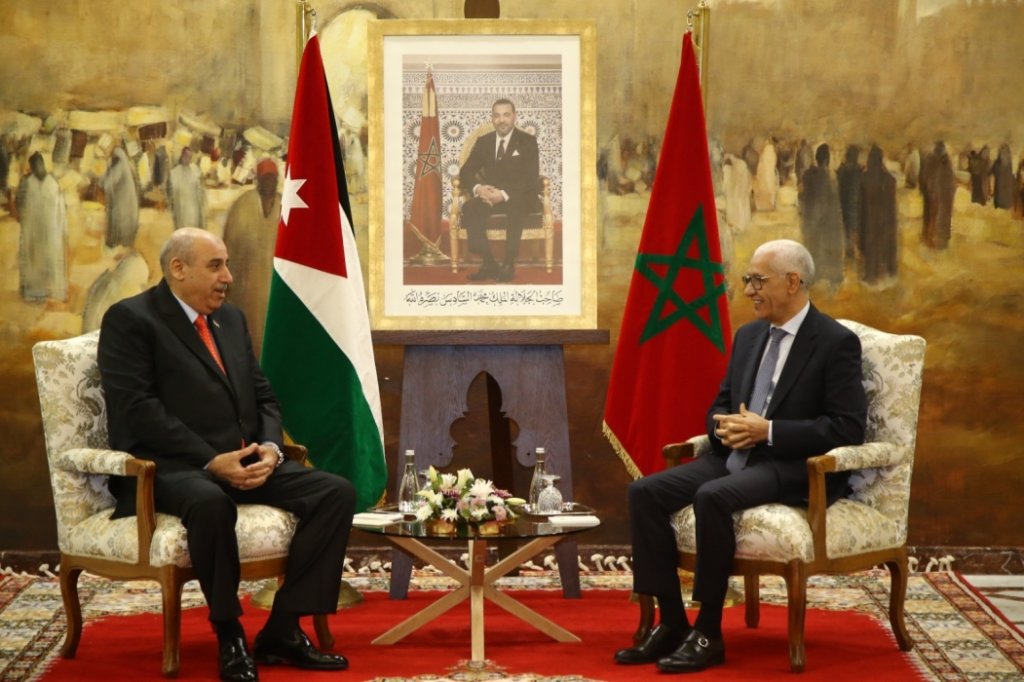 القاضي يلتقي في المغرب برئيس مجلس النواب ووزير الخارجية ونائب رئيس مجلس المستشارين