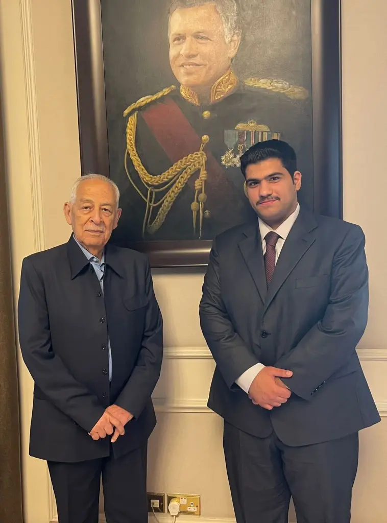 آل خطاب يلتقي رئيس الديوان الملكي الهاشمي العامر