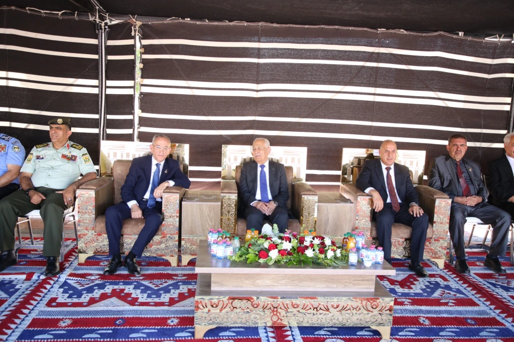 رئيس الديوان الملكي يفتتح «واحة الأردن» في جامعة الطفيلة التقنية