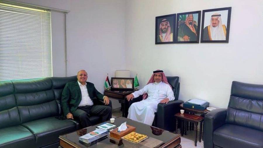 الحوراني يزور الملحقية الثقافية السعودية في الأردن