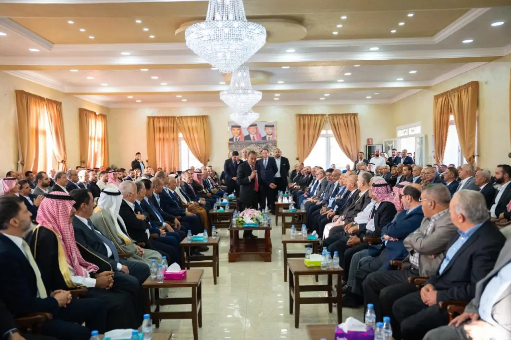 عشيرتا أبو تاية والدباس تتبادلان آيات المحبة والأصالة .. جاهة النقيب سيف زيد مشهور زعل أبو تاية