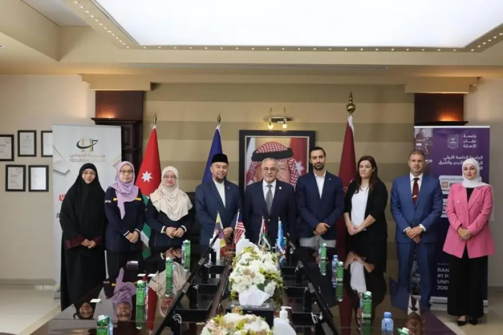 عمّان الأهلية توقّع اتفاقية تعاون مع جامعة التكنولوجيا MARA الماليزية (UiTM)