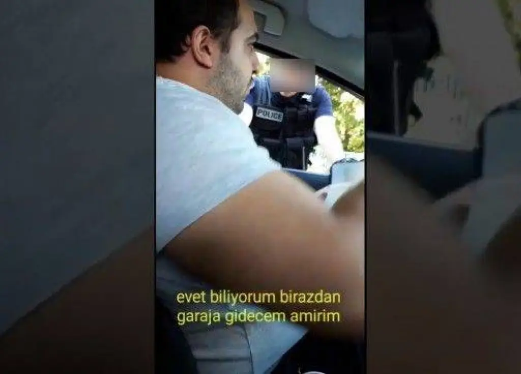 رد صاعق على شرطي فرنسي استفزه (فيديو)