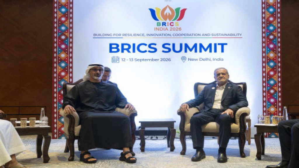 إيران والإمارات تؤيدان بيانا لبريكس يدعو إلى ضبط النفس في الحرب