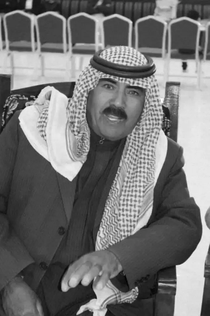 محمد الكعابنه يعزي عشيرة الحماد / بني صخر بوفاة الحاج عبيد ذوقان الحماد
