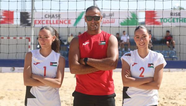 منتخب الكرة الشاطئية يفوز على نظيره القطري بغرب آسيا