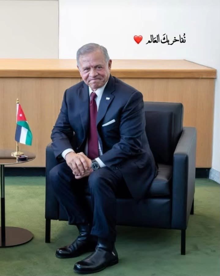 رجل الأعمال قاسم الجالودي نعلن تأييدنا وأنتمائنا الراسخ والمطلق لمواقف جلالة الملك