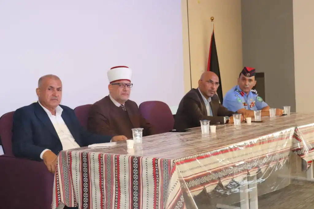 مكتب إفتاء لواء الشونة الجنوبية ينظم ندوةً بعنوان "لا تقتلني برصاصة فرحتك"