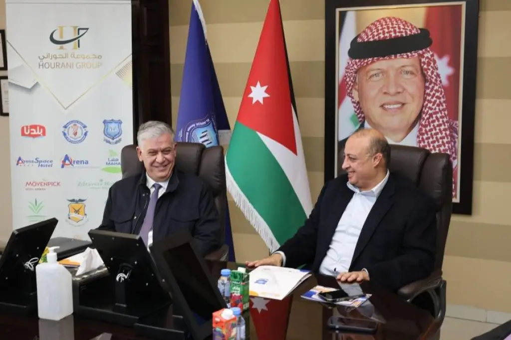 عمان الأهلية تستقبل الرئيس التنفيذي لبنك كابيتال ... صور