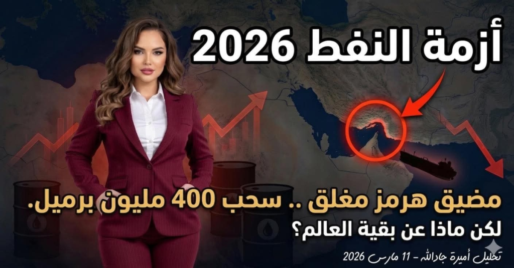 أزمة النفط 2026: مضيق هرمز مغلق.. والدول الكبرى تسحب احتياطاتها.. لكن ماذا عن بقية العالم؟