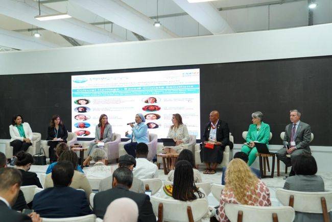 إطلاق مبادرة شبكة التراث المناخي في يوم الحلول لمؤتمر الأطراف السابع والعشرين