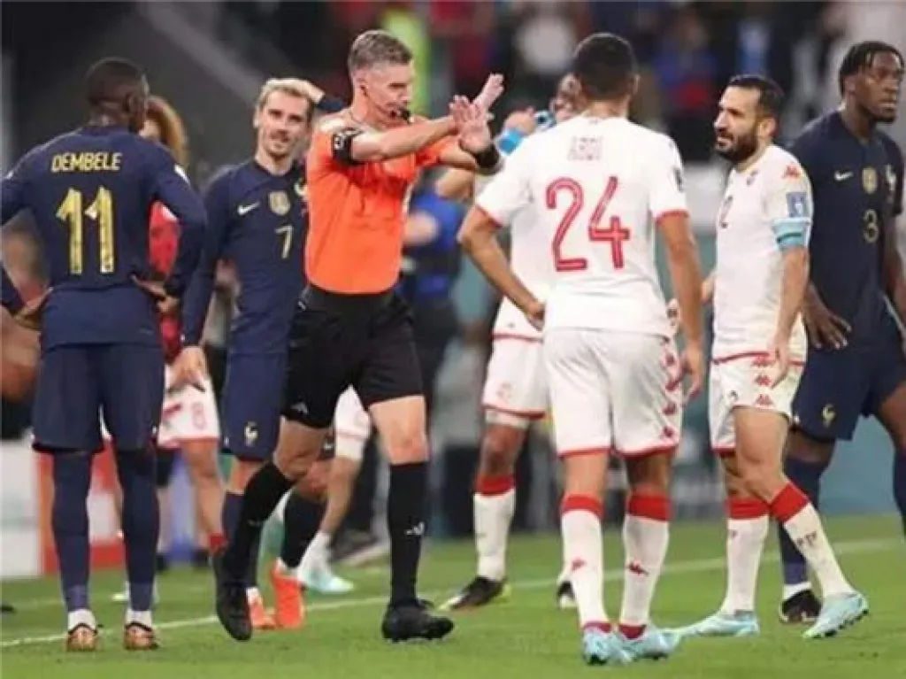 فيفا يصدر قراره النهائي بشأن نتيجة مباراة فرنسا وتونس