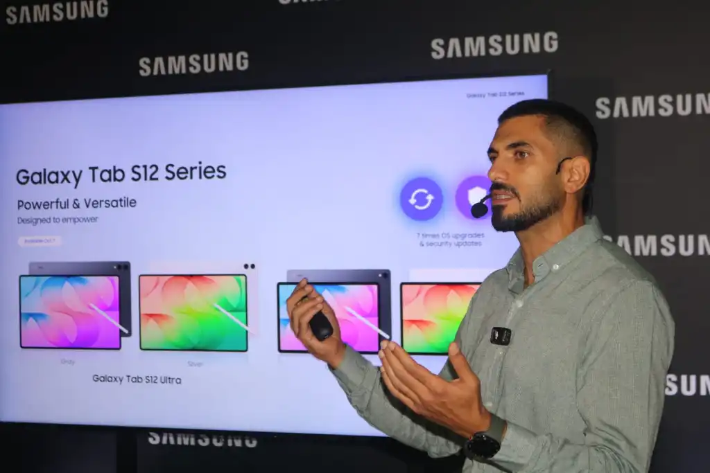 سامسونج إلكترونيكس المشرق العربي تستعرض الأجهزة اللوحية المرتقبةGalaxy Tab S12  ضمن جلسة تعريفية للإعلام