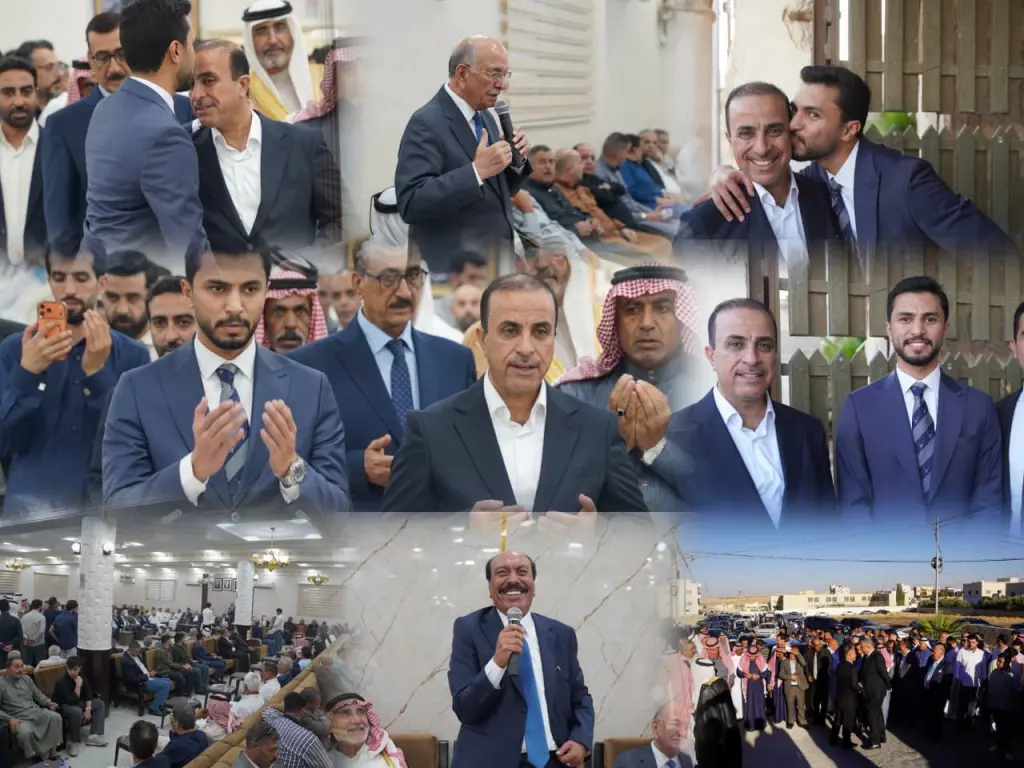 الذنيبات والمجالي نسايب  ...  جاهة المهندس حمزة يوسف خالد الذنيبات  ( صور )