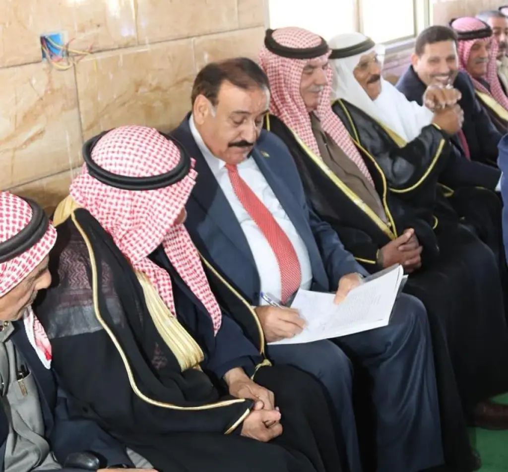 صلح عشائري بين عشيرتي العويدات/ العموش والخليفات/ المشاقبة ( صور )
