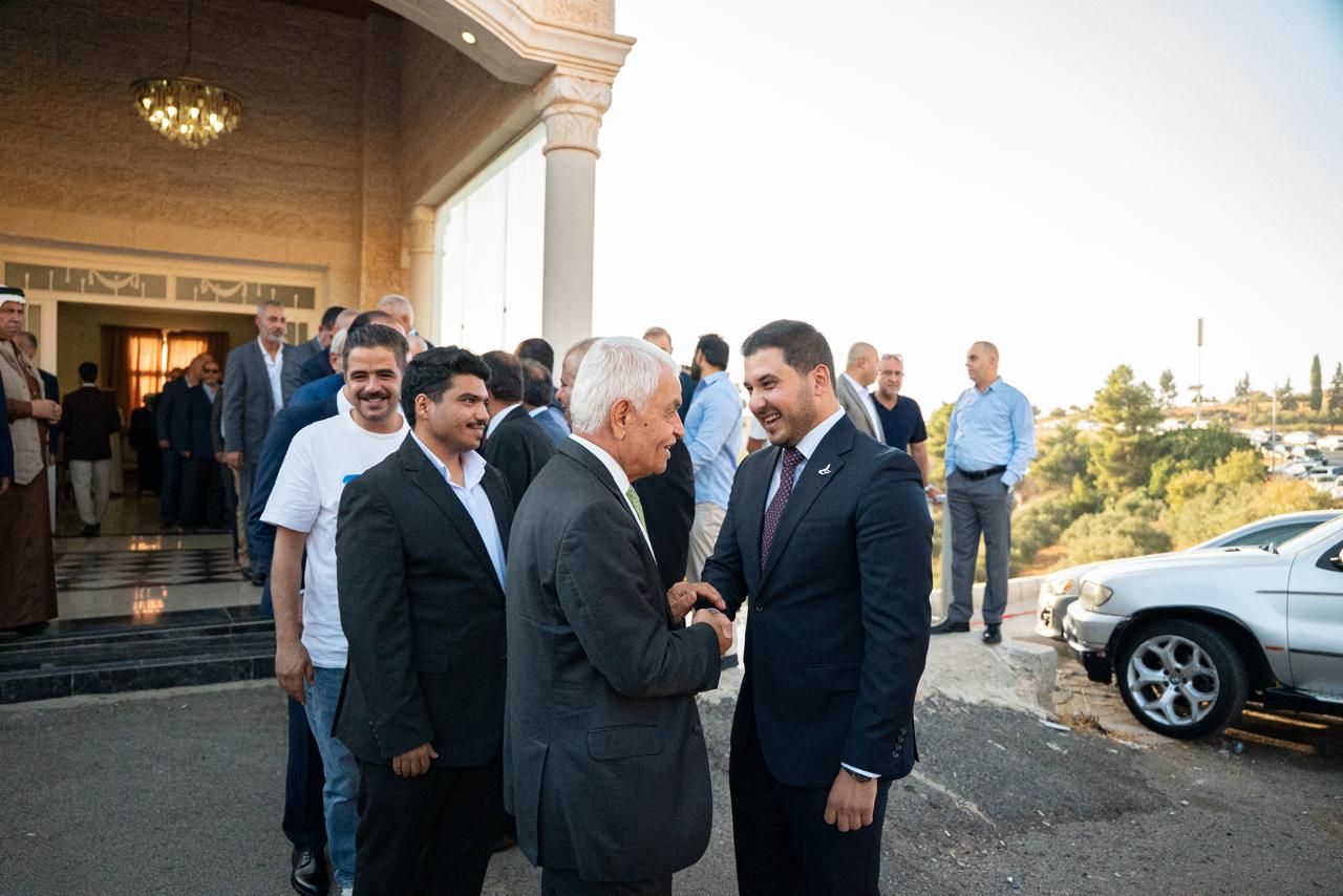عشيرتا أبو تاية والدباس تتبادلان آيات المحبة والأصالة .. جاهة النقيب سيف زيد مشهور زعل أبو تاية