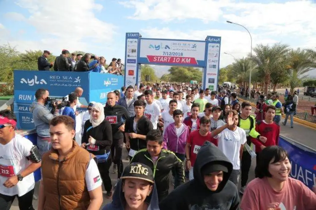 الجمعية الأردنية للماراثونات تستقبل الراغبين بالتسجيل في أيلة نصف ماراثون البحر الأحمر 2019