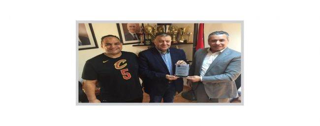 تعاون أردني فلسطيني في مجالات التدريب وتبادل اللقاءات بالمصارعة