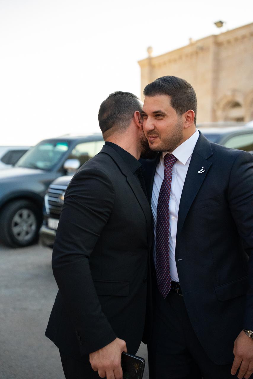 عشيرتا أبو تاية والدباس تتبادلان آيات المحبة والأصالة .. جاهة النقيب سيف زيد مشهور زعل أبو تاية