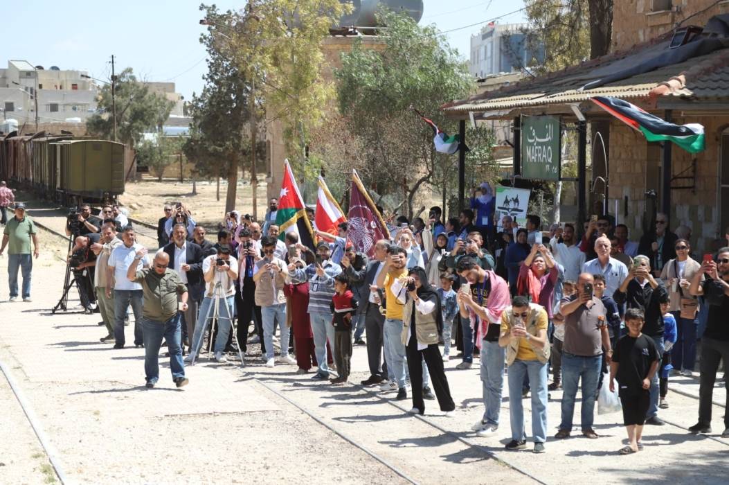 انطلاق رحلات القطار من عمّان إلى المفرق وزيارةمدينة رحاب