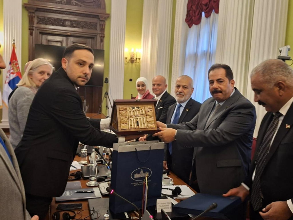 فيديو  وصور  ... وفد البرلمان الأردني في بلغراد… نتائج ملموسة وجهود لافتة للدكتور أيمن البدادوة