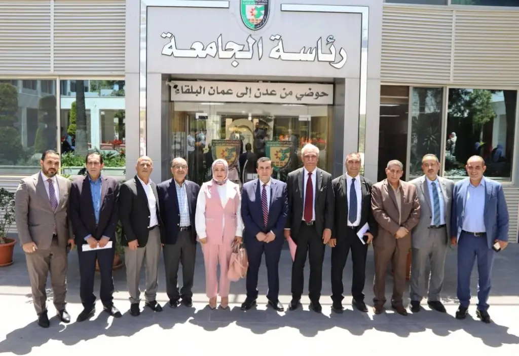 نحو تعزيز التعليم التقني في مادبا: زيارة رسمية لنواب المحافظة إلى رئيس جامعة البلقاء التطبيقية
