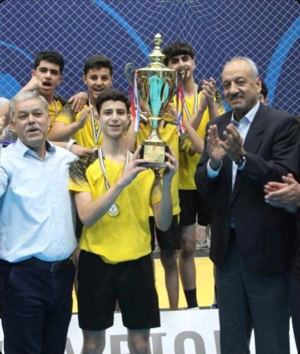 فريق الكتة يظفر بلقب دوري سن 14 لكرة اليد