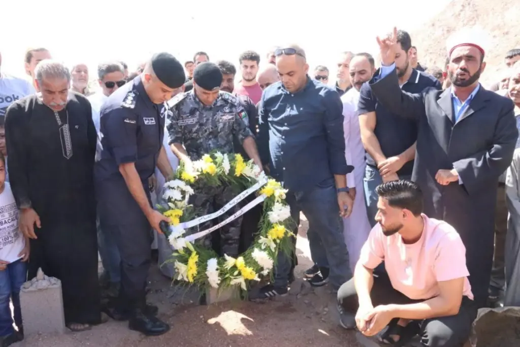 الأمن العام يُشارك بتشييع جثمان العريف يعقوب فايز يعقوب شرف