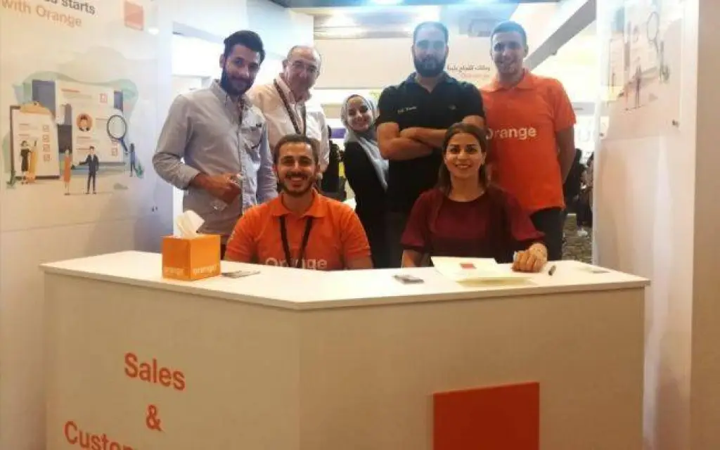 Orangeالأردن الراعي البلاتيني لمعرض أخطبوط الوظيفي العاشر