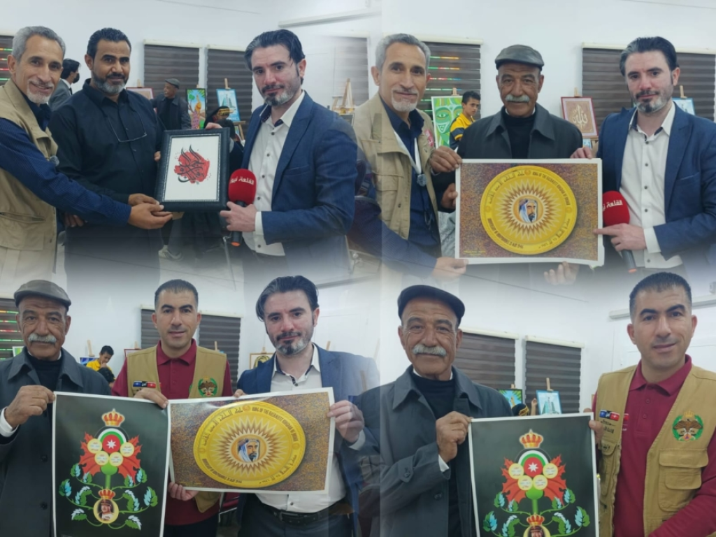 العنزي والمشاقبة يكرمان القلعة نيوز في المفرق