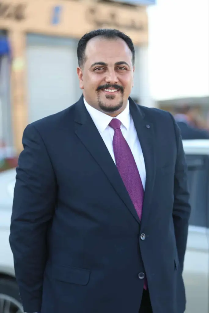 الدكتور إبراهيم الرواشدة يهنئ ابن خاله ثامر معتصم الرواشدة بعقد قرانه
