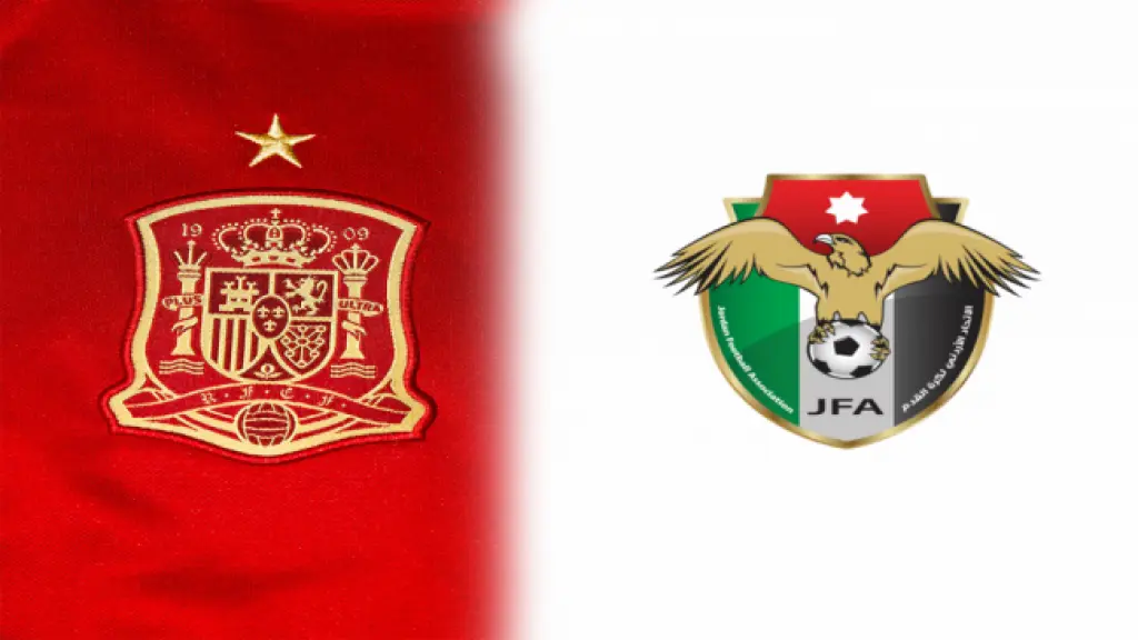 انتهاء مباراة الأردن وإسبانيا بنتيجة 3-1 للإسبان