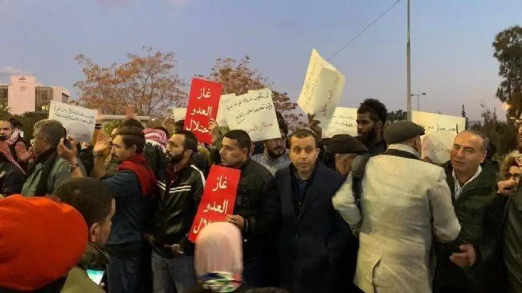وقفة قرب رئاسة الوزراء تطالب بإلغاء اتفاقية الغاز    قيديو