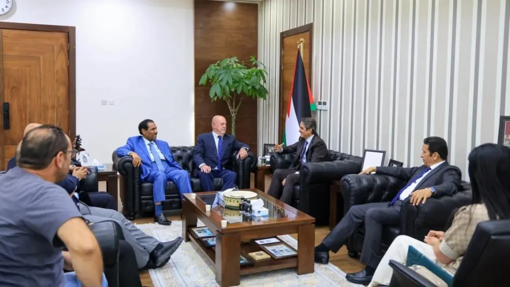 وزير الشباب يستقبل رؤساء الاتحادات الدولي والآسيوي والعربي وغرب آسيا للكاراتيه