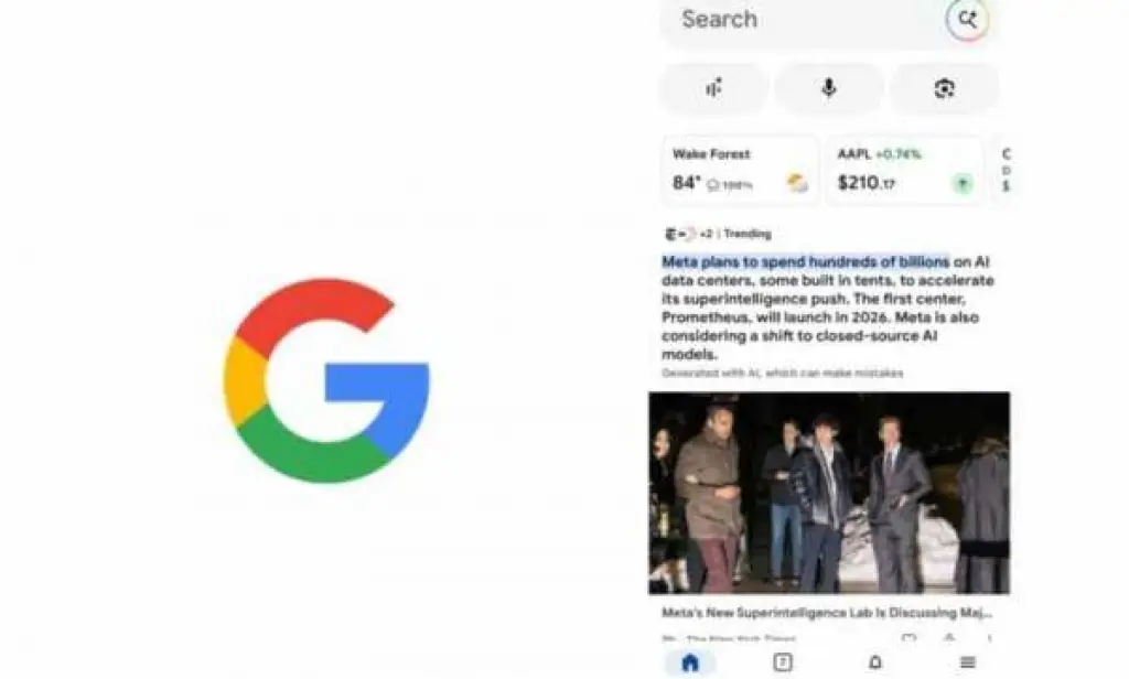 ملخصات إخبارية بالذكاء الاصطناعي في Google Discover