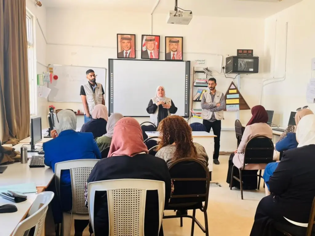 شباب الكرك تنظم جلسات تدريبية حول جائزة الحسين للعمل التطوعي