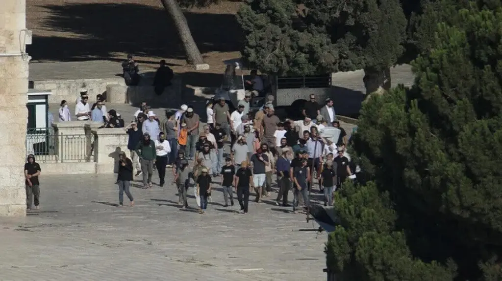 26 اقتحامًا للأقصى ومنع الأذان 155 وقتًا بالإبراهيمي خلال آب