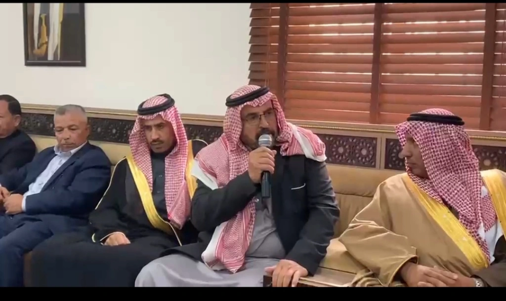 كلمة السمامرة أمام  مستشار جلالة الملك لشؤون العشائر كنيعان باشا البلوي  ..فيديو
