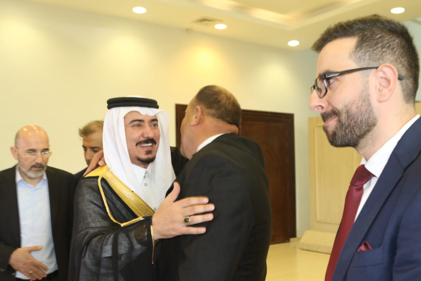 الزميل عمر سلامة يقيم حفل غداء بمناسبة زفاف نجله "قصي"