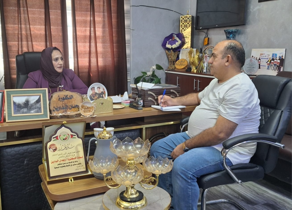 وجدان البدارين ابنة البادية مثال العطاء
