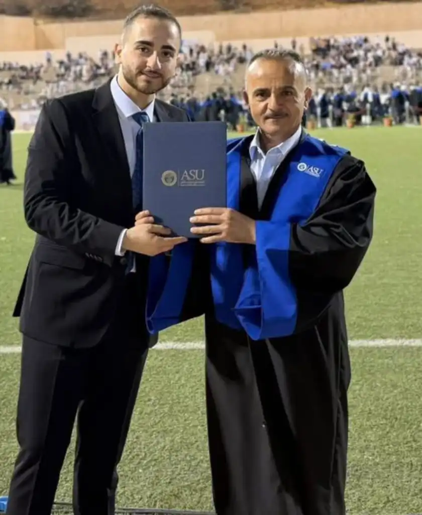 نجل رجل الأعمال الأردني فراس العقرباوي.. يزن عريساً عمان الاردن