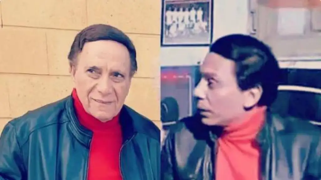 شبيه عادل إمام يثير الجدل في عزاء فنانة مصرية