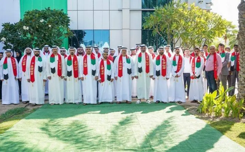 نداء تحتفي بالعيد الوطني الثامن والاربعين استذكاراً لتاريخ الاتحاد المجيد