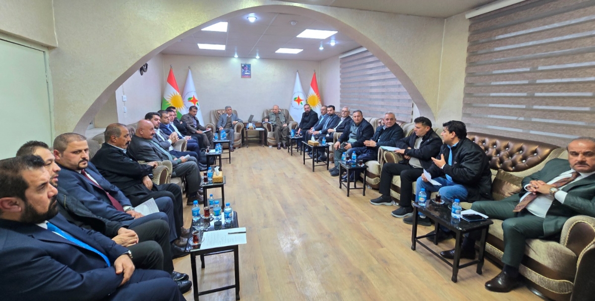 (15) حزباً وجهة سياسية كوردستانية تجتمع بشأن أوضاع الكورد في حلب وغربي كوردستان