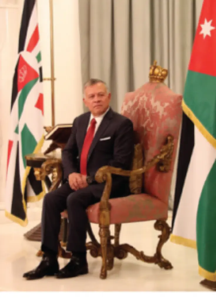 شركة الاسواق الحرة تهنئ جلالة الملك بمناسبة حصوله على جائزة رجل الدولة