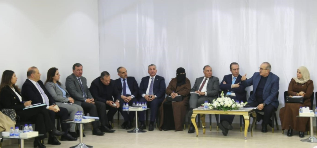 الميثاق الوطني النيابية تطلع على انجازات الأشغال