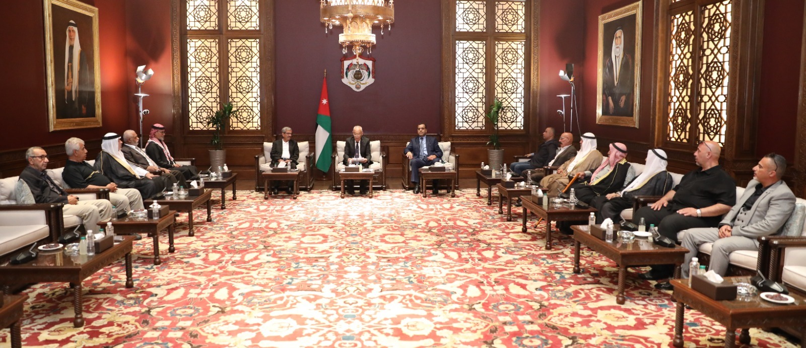 العيسوي يلتقي وفدا من مجلس عشائر جبل الخليل بالأردن