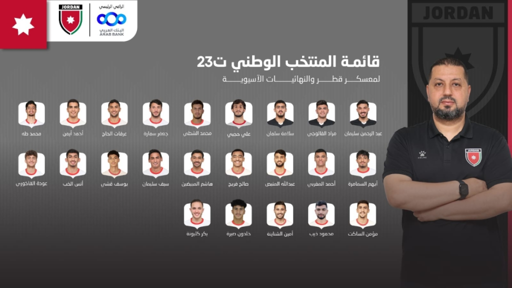 المنتخب الأولمبي يسمي 23 لاعبا لمعسكر قطر وكأس آسيا