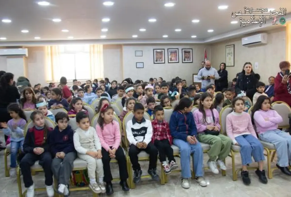 بروح عيد القيامة والفصح المجيد كاريتاس تحتفي بأطفال الفحيص