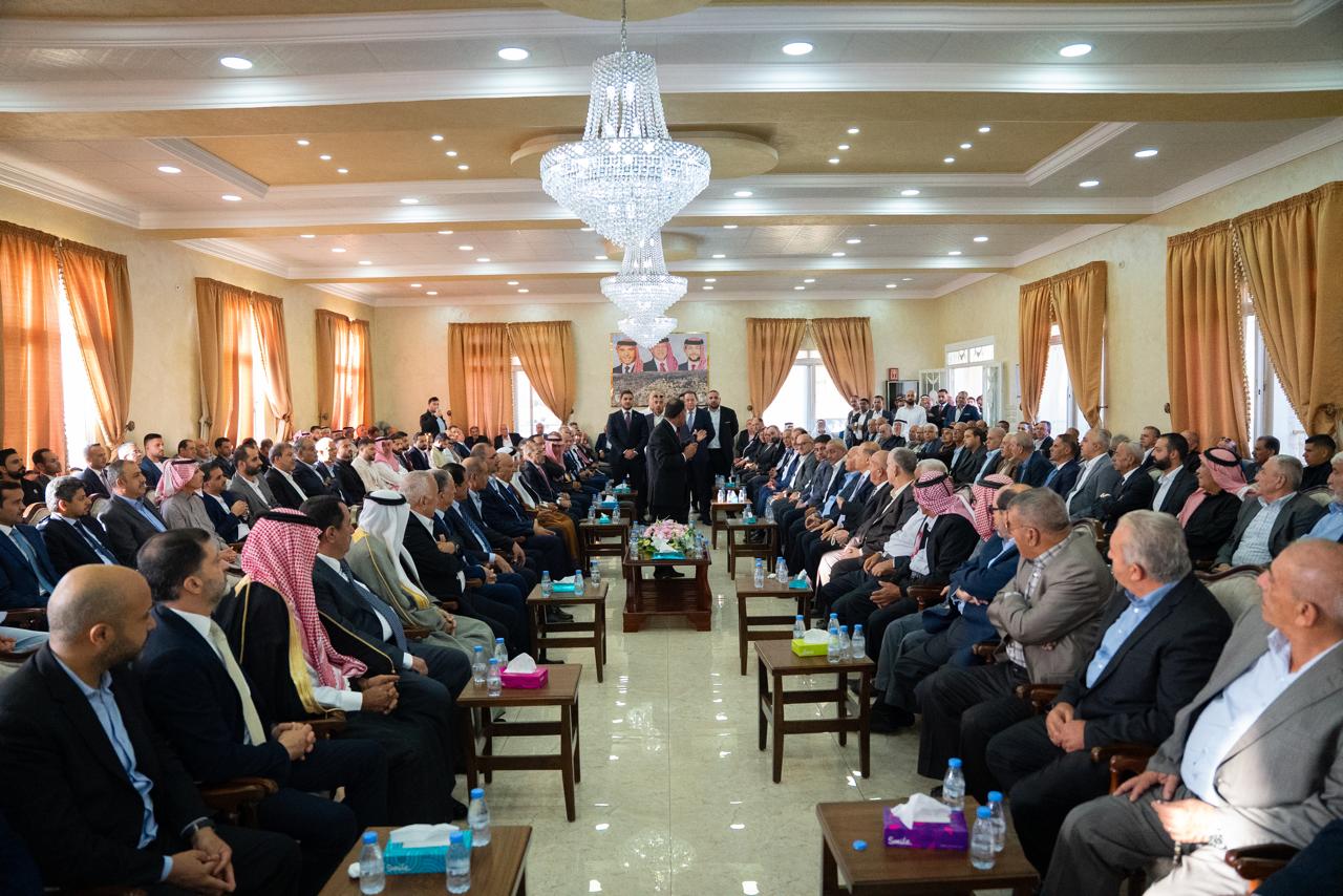عشيرتا أبو تاية والدباس تتبادلان آيات المحبة والأصالة .. جاهة النقيب سيف زيد مشهور زعل أبو تاية